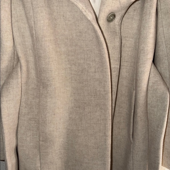 Aritzia Funnel Neck Connor Coat - Wool Cashmere Blend - Picture 8 of 12